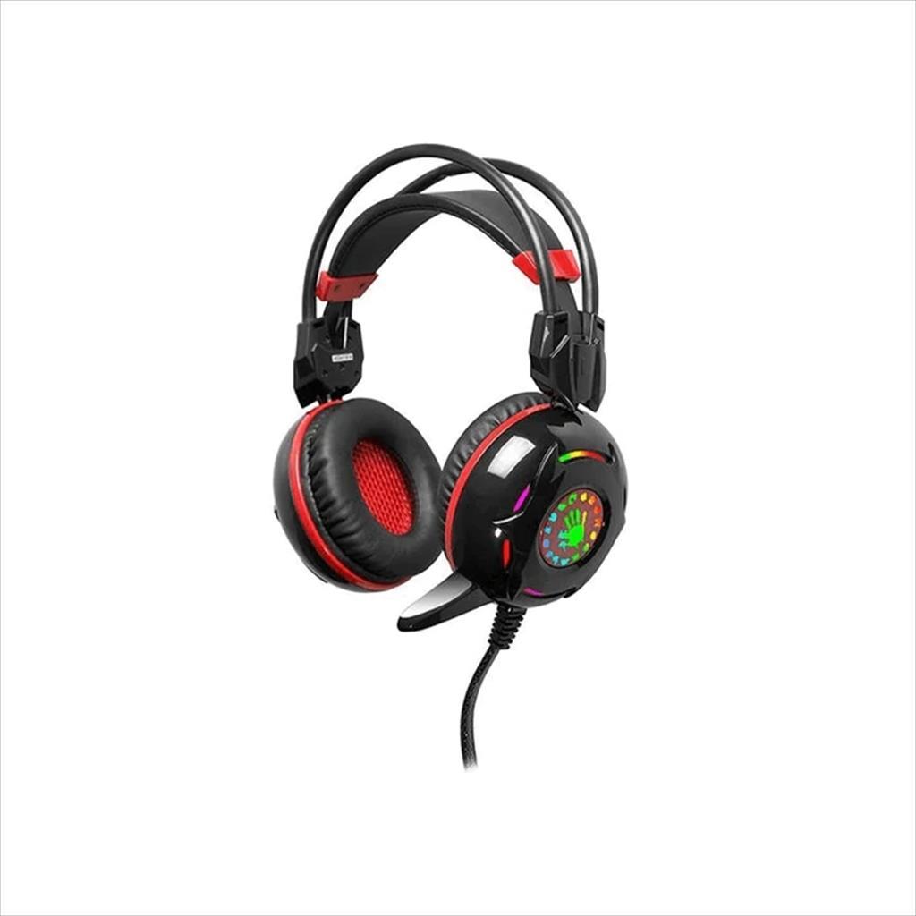 HEADPHONES G300 Bloody Gaming , RGB, black/red, w/mic 2x3,5mm + USB 41263