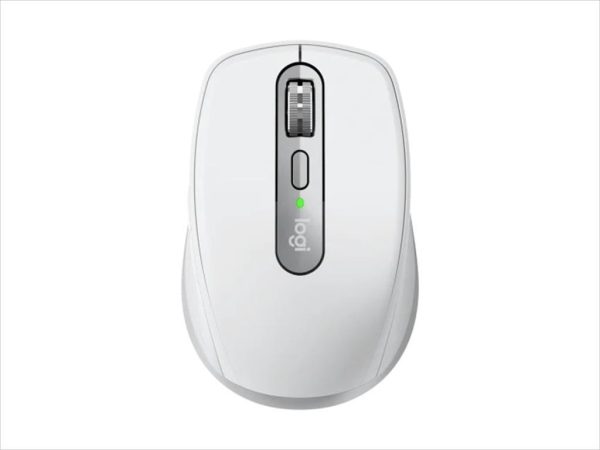 Mouse wireless usb logitech mx anywhere 3 w/bluetooth multi-device pale grey, bolt, 910-006216