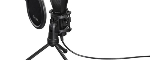MICROPHONE HAMA "MIC-USB STREAM"  w/tripod 139907