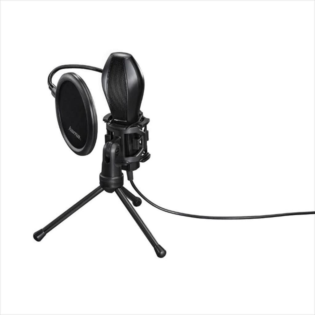 MICROPHONE HAMA "MIC-USB STREAM" w/tripod 139907 51098
