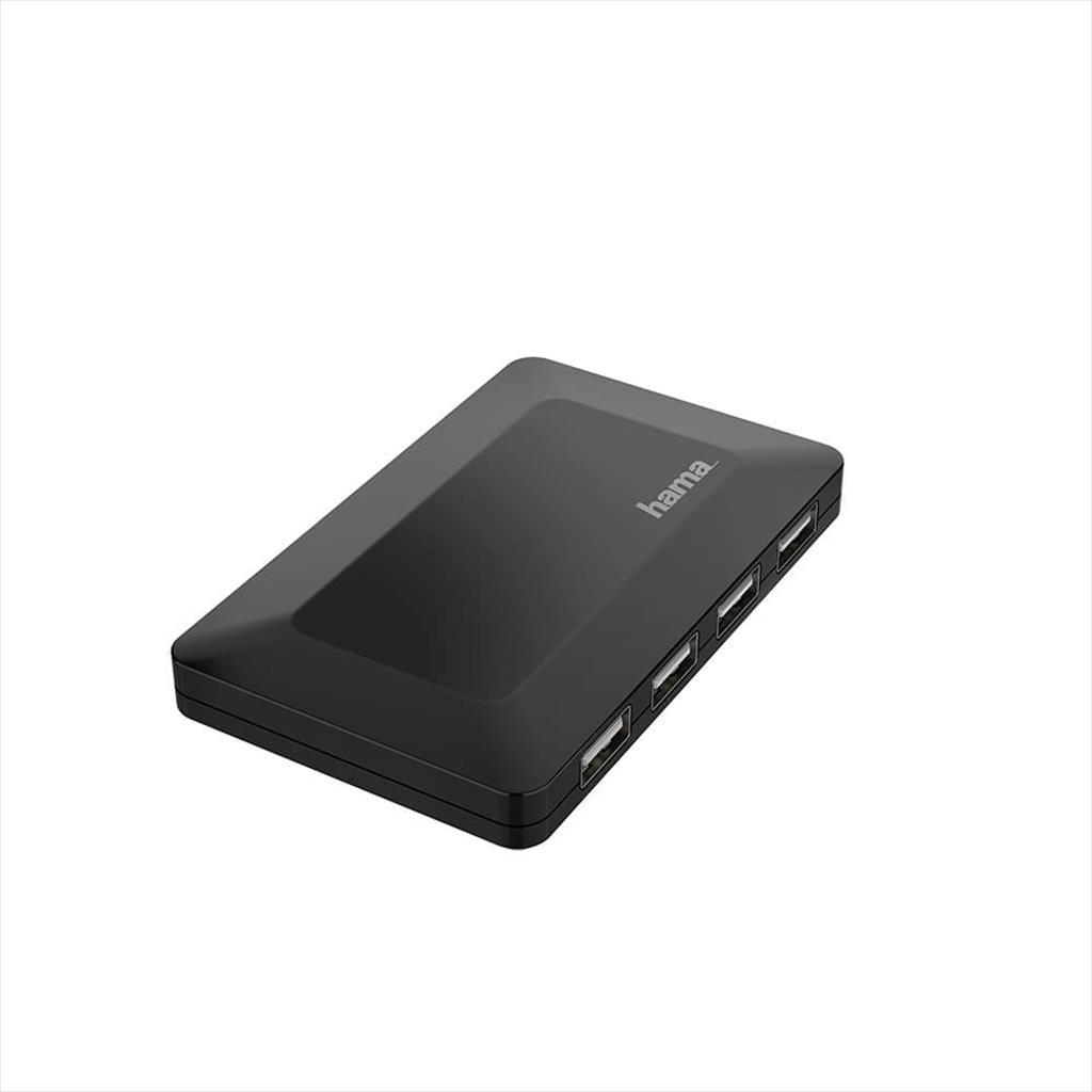 USB HUB 2.0 4PORT HAMA 480Mbit/s, w/Adapter, 200122 35249