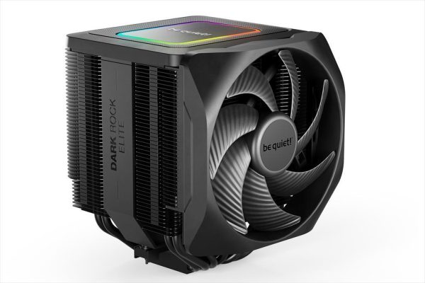 Coolers cpu be quiet! dark rock elite, 2x silent wings pwm fans, argb leds, tdp 270w, bk037