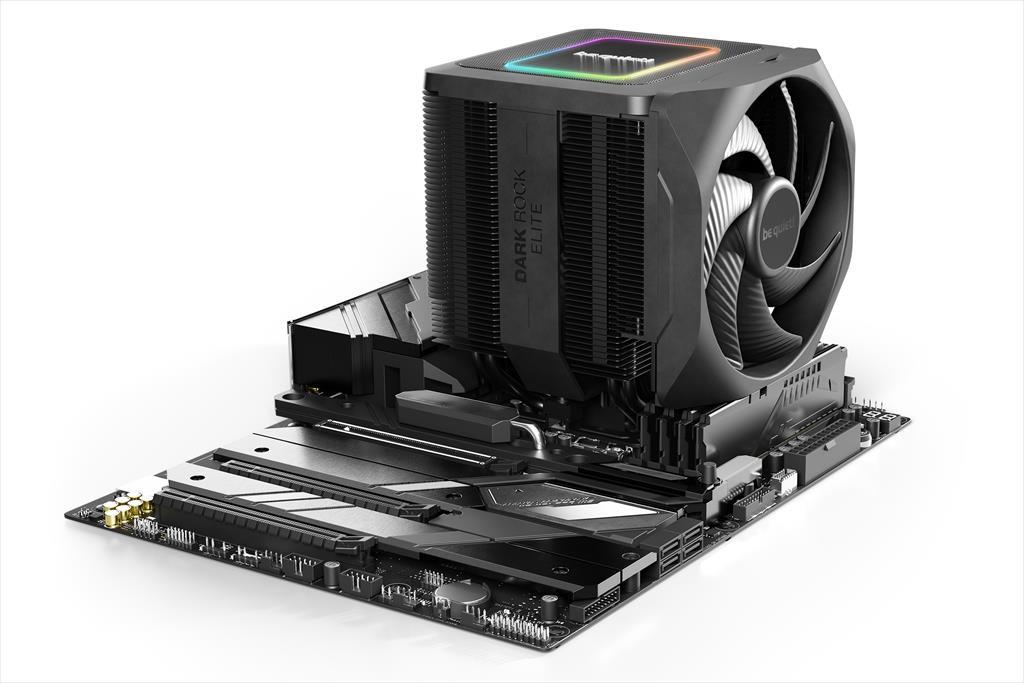 COOLERS CPU BE QUIET! DARK ROCK ELITE, 2x Silent Wings PWM fans, ARGB LEDs, TDP 270W, BK037 36469