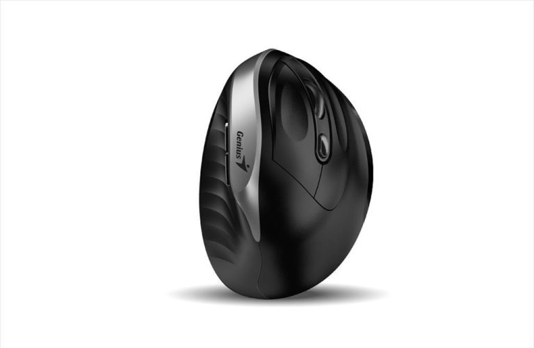 MOUSE WIRELESS USB GENIUS ERGO 8250S Silver Gray