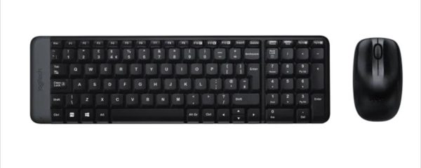 COMBO KEYBOARD AND MOUSE WIRELESS LOGITECH MK220 920-003161
