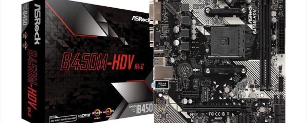 MB AM4 B450M-HDV R4.0 ASROCK 2xDDR4 3200Mhz(O.C), 1xPCIex16,1xPCIex1, HDMI,DVI-D,D-Sub,4xSATAIII,1xM.2,6xUSB 3.1 Gen1