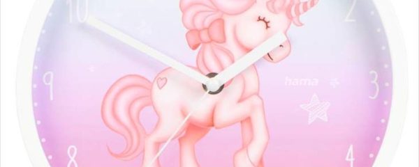 CLOCK HAMA MAGICAL UNICORN KIDS