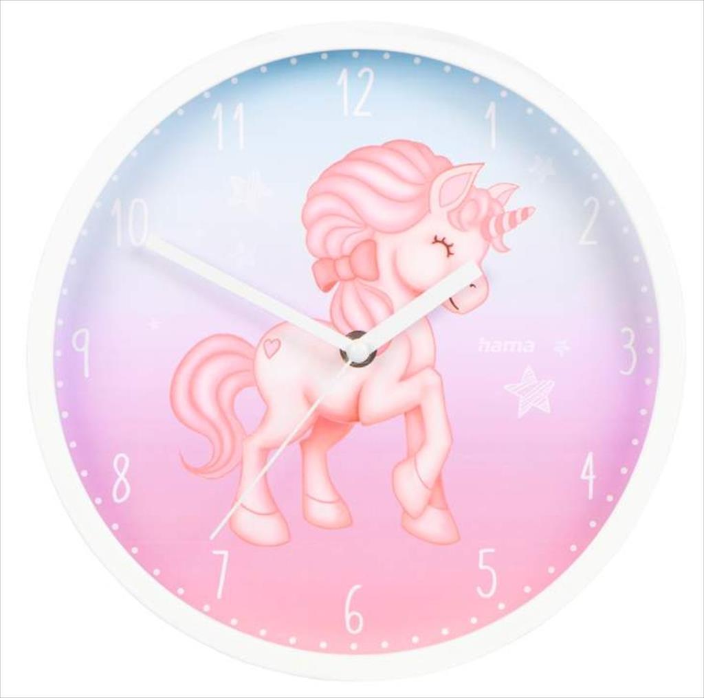 CLOCK HAMA MAGICAL UNICORN KIDS 10051