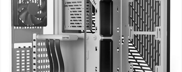 CASE HYTE Y60, x3 Tempered glass (panoramic), 3x 120mm fans, w/riser 4.0 cable, USB 3.2 Type C, White, CS-HYTE-Y60-WW