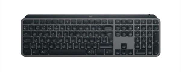 KEYBOARD WIRELESS LOGITECH MX KEYS S Graphite Bolt, w/Bluetooth 920-011587