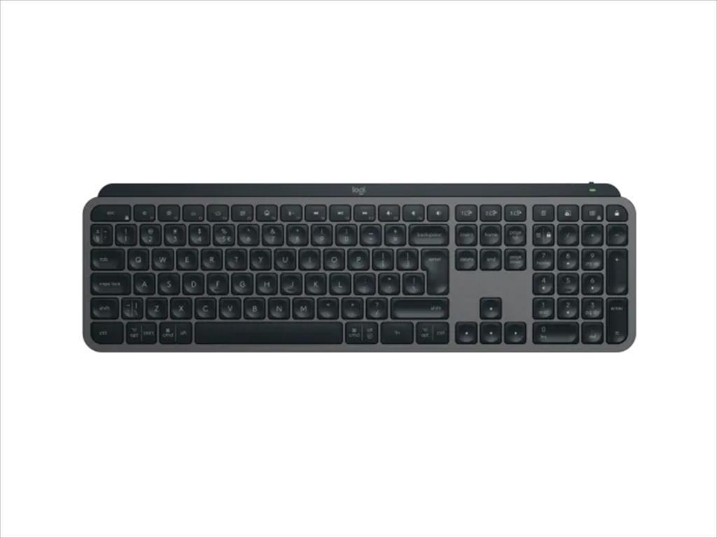 KEYBOARD WIRELESS LOGITECH MX KEYS S Graphite Bolt, w/Bluetooth 920-011587 08546