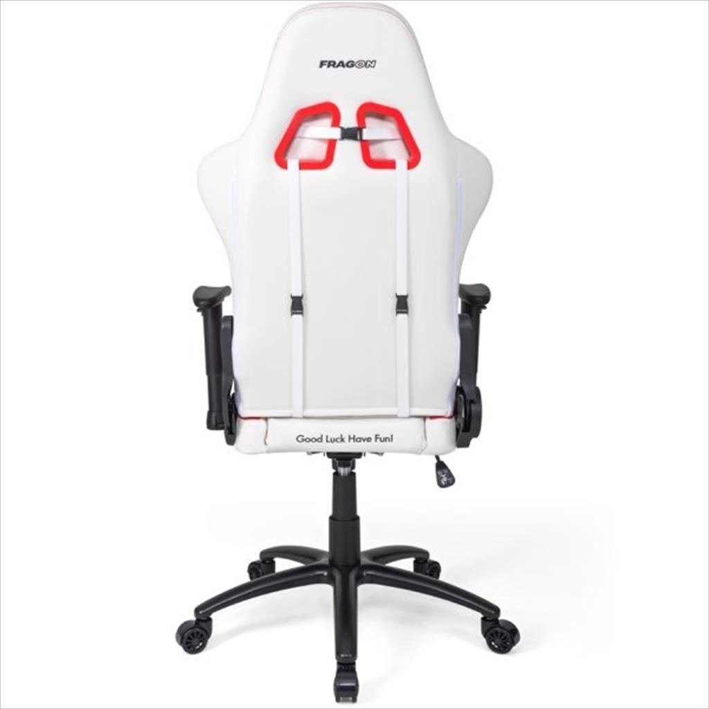 GAMING CHAIR FragON 2X WHITE/RED 56179