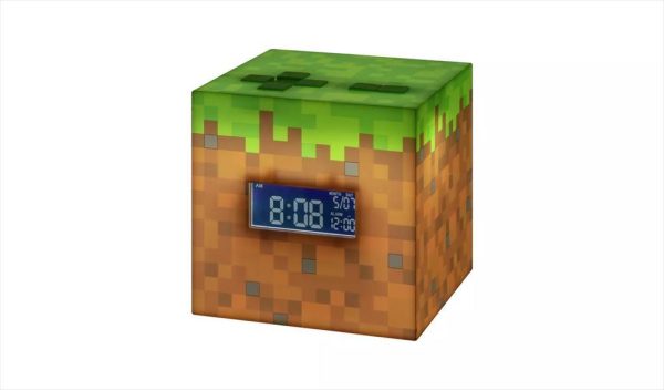 Clock paladone minecraft alarm