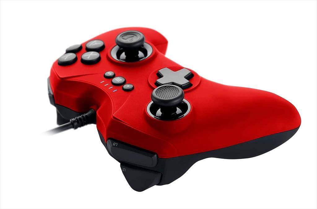 GAME PAD WIRED NACON GC-100XF (for PC), Red, PCGC-100RED 56182