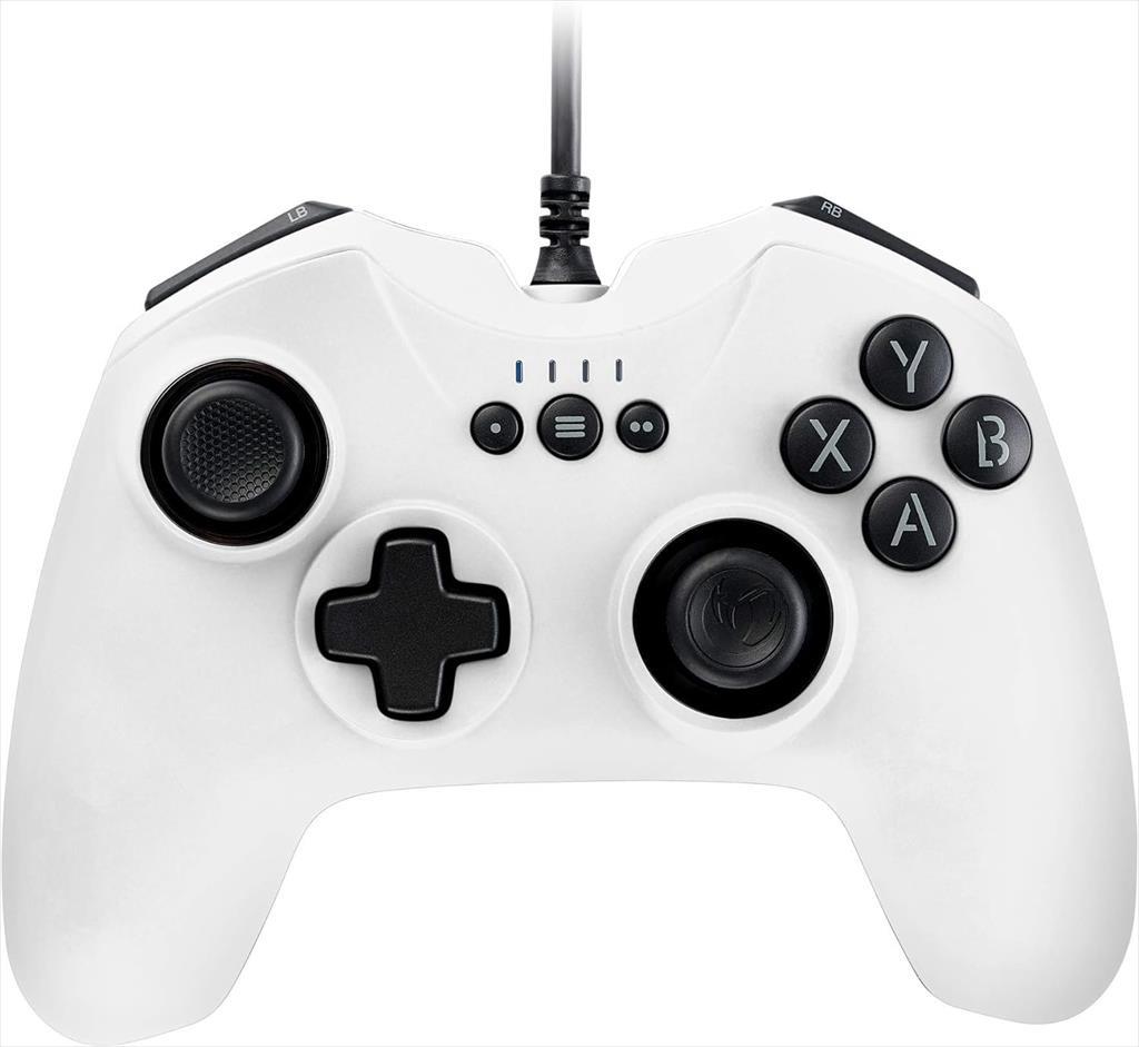 GAME PAD WIRED NACON GC-100XF (for PC), White, PCGC-100WHITE 56183