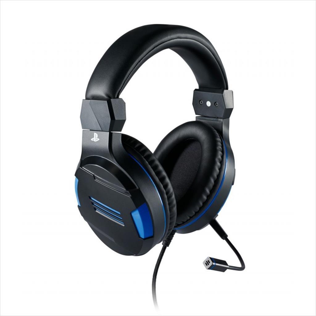 HEADPHONES NACON BIGBEN PS4 OFFICIAL HEADSET V3 Black/Blue w/Microphone 1x3.5mm PS4OFHEADSETV3 41278