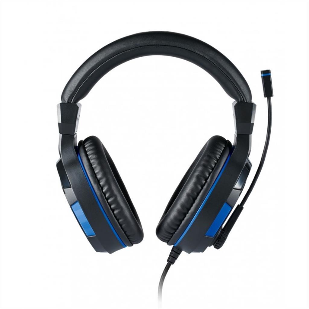 HEADPHONES NACON BIGBEN PS4 OFFICIAL HEADSET V3 Black/Blue w/Microphone 1x3.5mm PS4OFHEADSETV3 41278