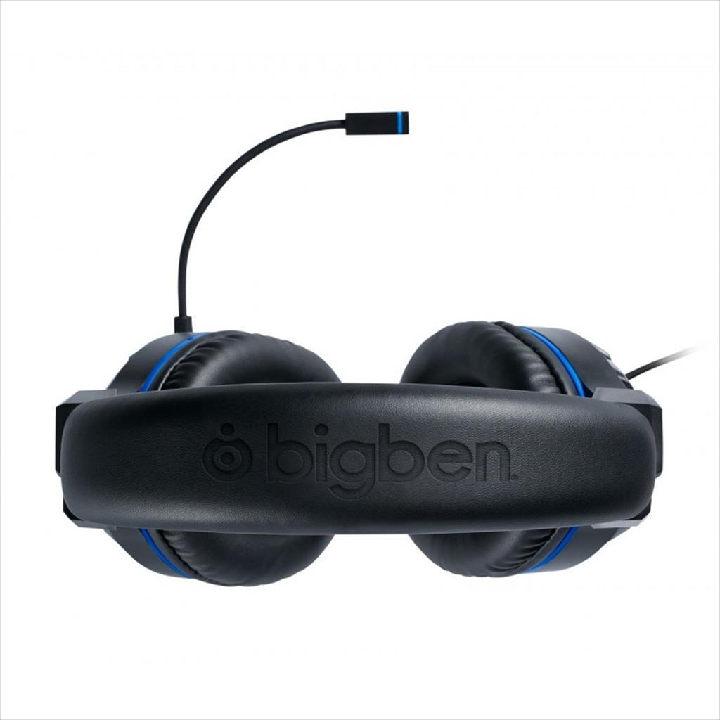 HEADPHONES NACON BIGBEN PS4 OFFICIAL HEADSET V3 Black/Blue w/Microphone 1x3.5mm PS4OFHEADSETV3 41278