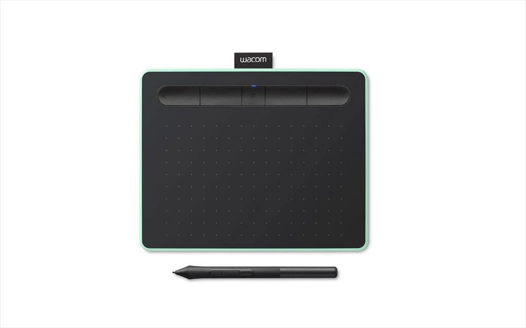 PEN TABLET WACOM Intuos Small Bluetooth Pistachio CTL-4100WLE-N 40101