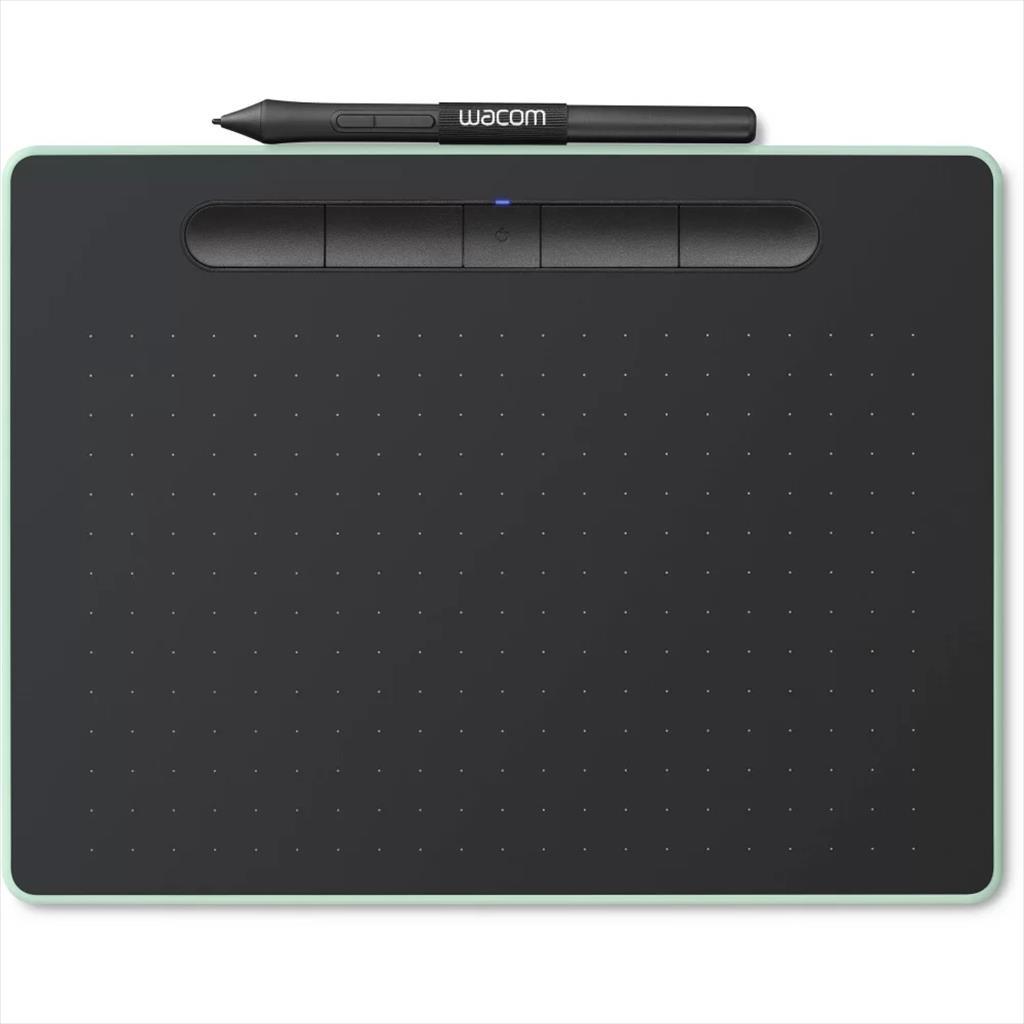PEN TABLET WACOM Intuos Medium Bluetooth Pistachio CTL-6100WLE-N 40103
