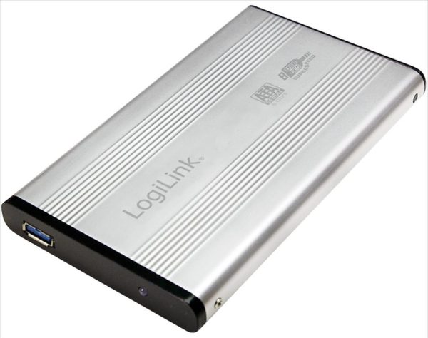 Enclosure 2.5" usb 3.0 sata logilink silver ua0106a