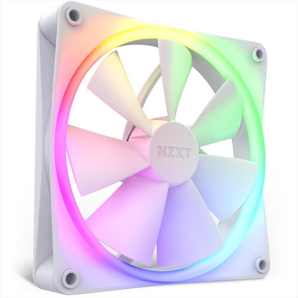 COOLERS CASE FAN 140mm NZXT F140 RGB WHITE, RF-R14SF-W1 36480