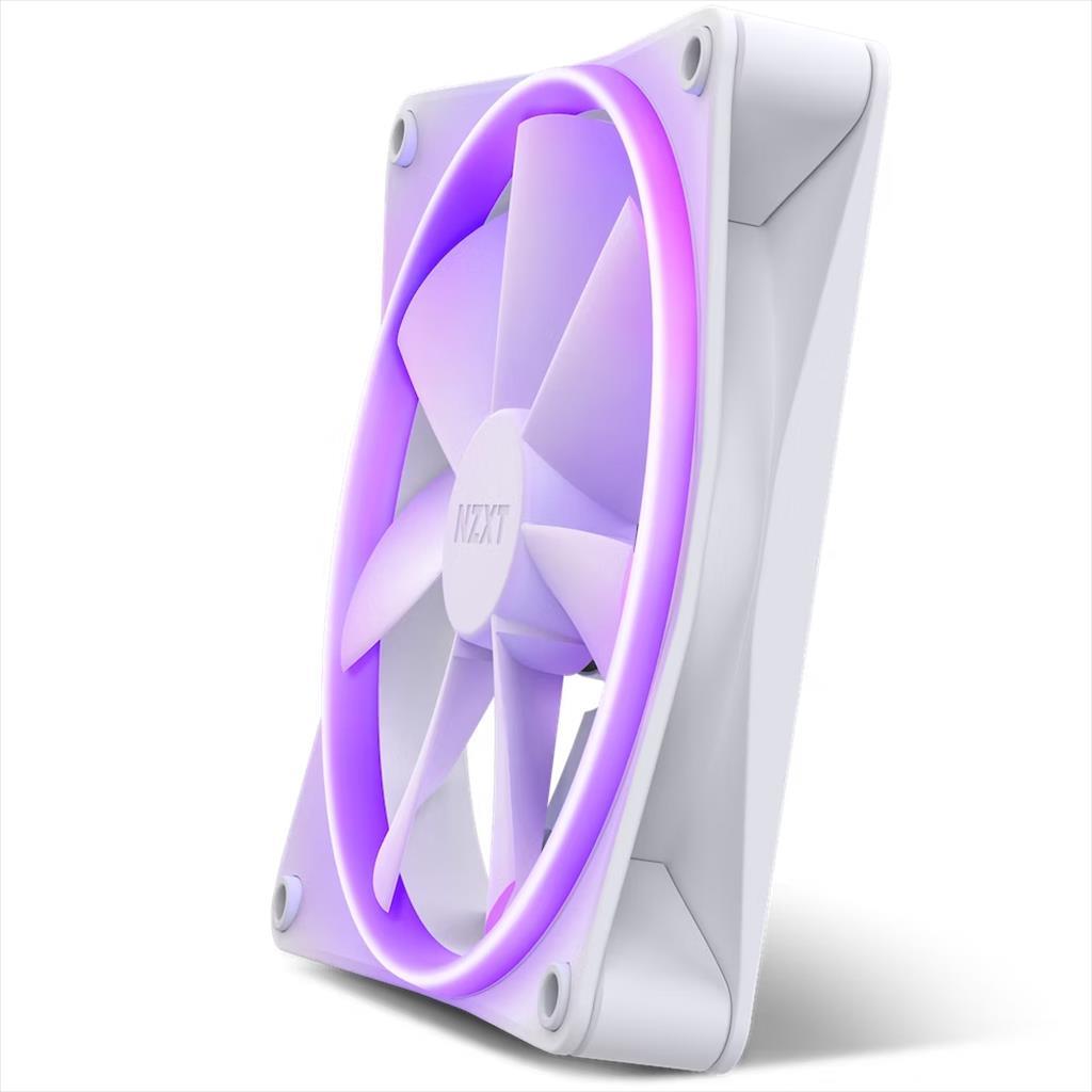 COOLERS CASE FAN 140mm NZXT F140 RGB WHITE, RF-R14SF-W1 36480