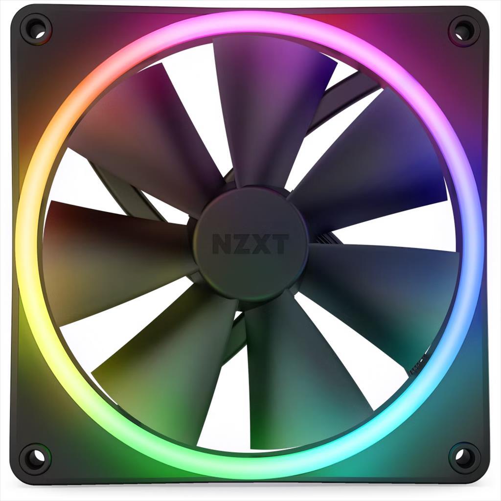 COOLERS CASE FAN 140mm NZXT F140 RGB DUO BLACK, RF-D14SF-B1 36482