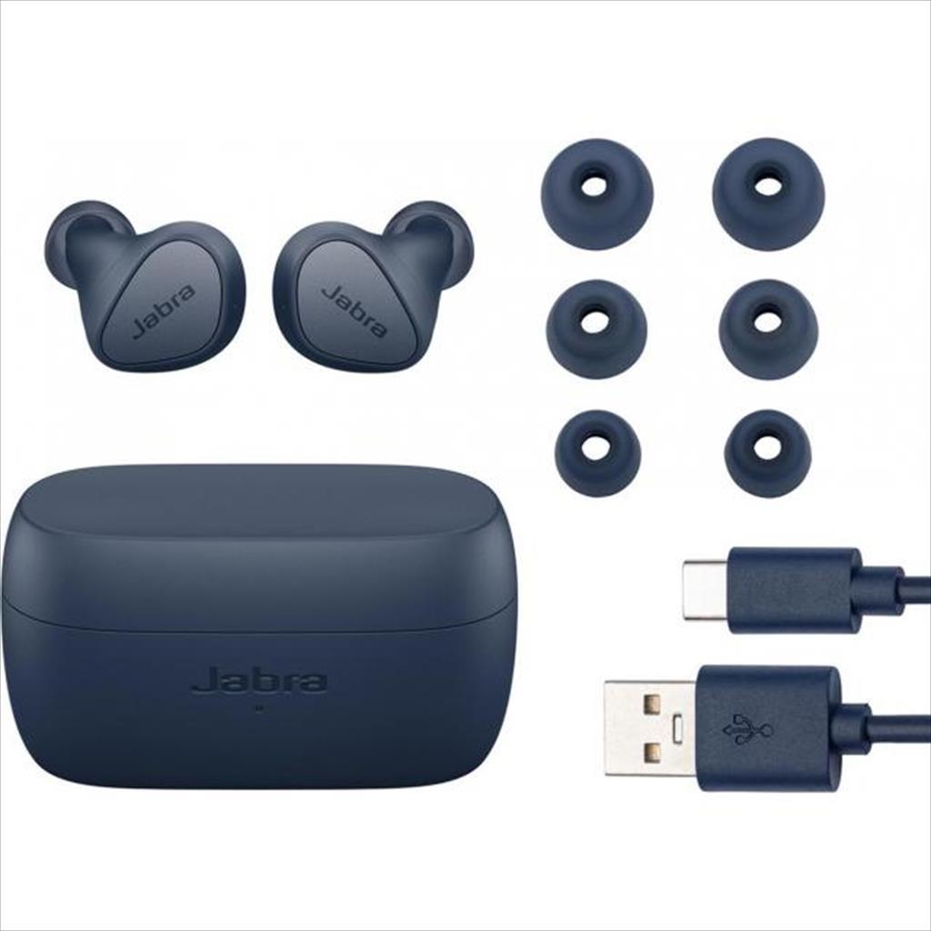 EARPHONES WIRELESS JABRA ELITE 4 NAVY 41283