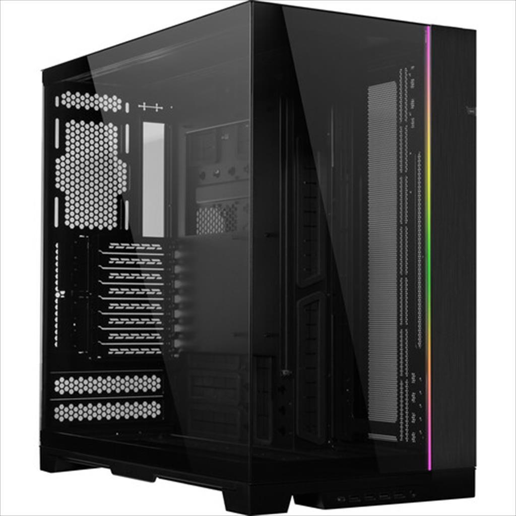 CASE LIAN LI E-ATX O11 DYNAMIC EVO XL Full-Tower w/2x Tempered glass, ARGB Front strip, Black, O11DEXL-X 02437