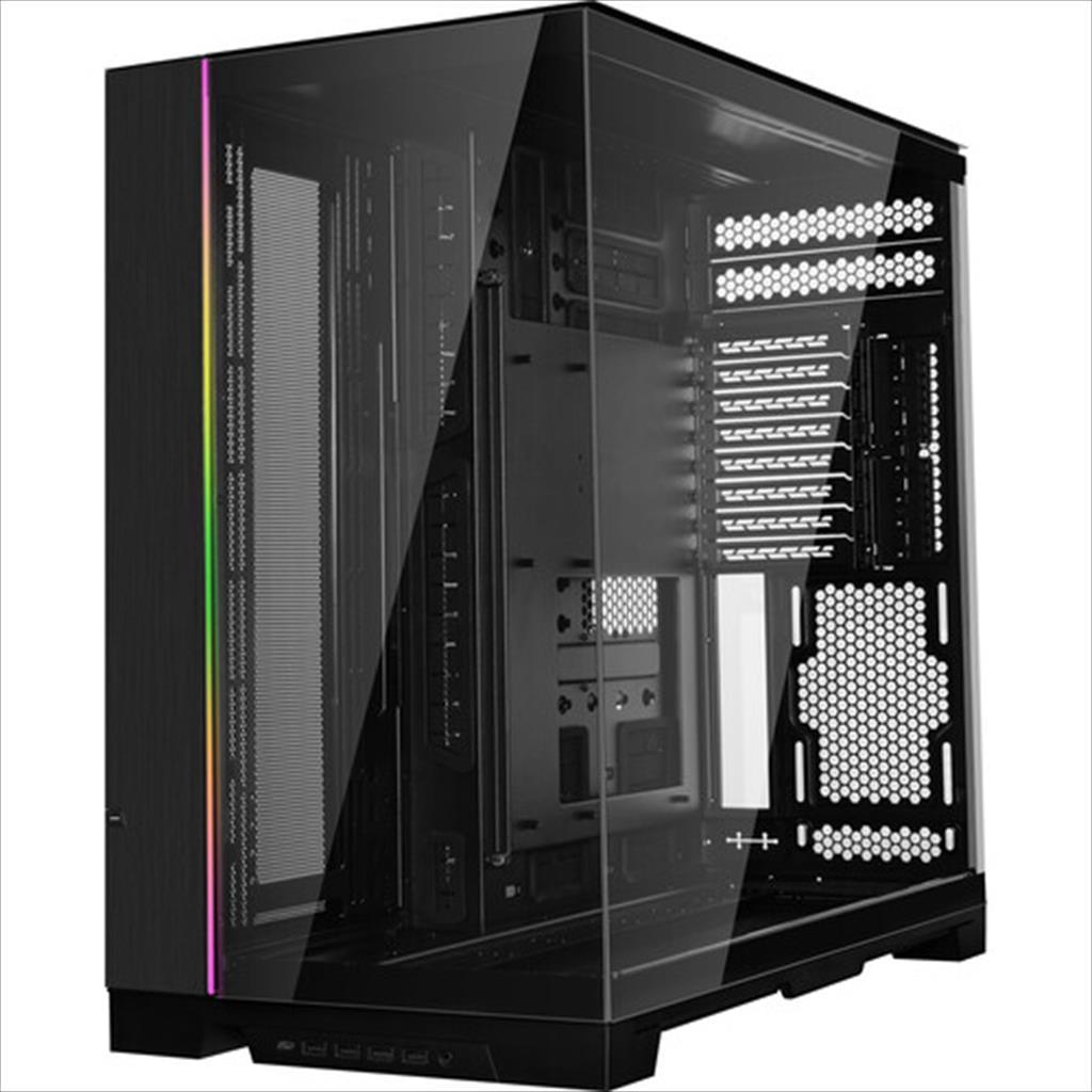 CASE LIAN LI E-ATX O11 DYNAMIC EVO XL Full-Tower w/2x Tempered glass, ARGB Front strip, Black, O11DEXL-X 02437