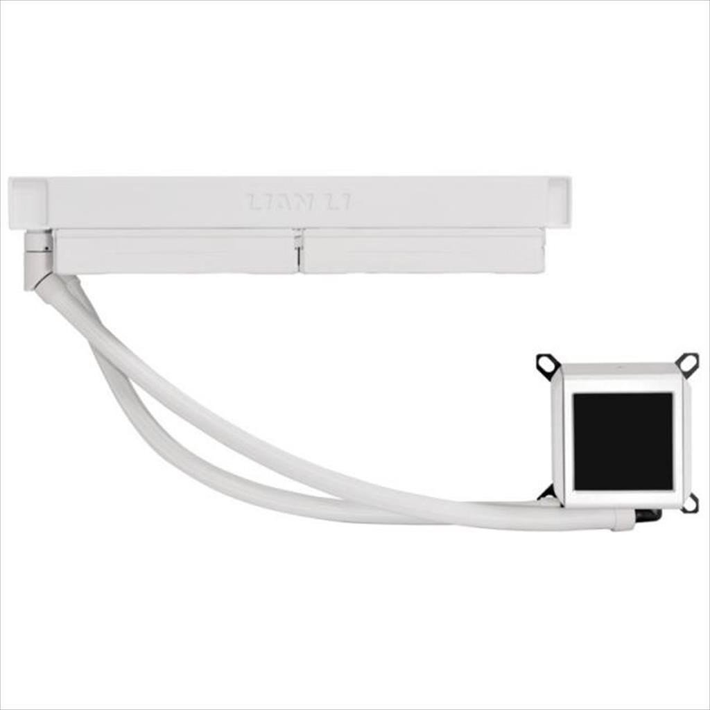 COOLERS CPU AIO LIAN LI GALAHAD II LCD 280 ARGB, 2,88"IPS Display, DAISY-CHAINABLE 2x140mm ARGB PWM FAN, White, GA2ALCD28W 36490