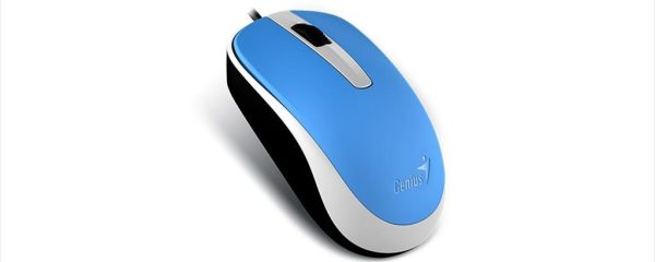 MOUSE WIRED USB GENIUS DX-120 Blue