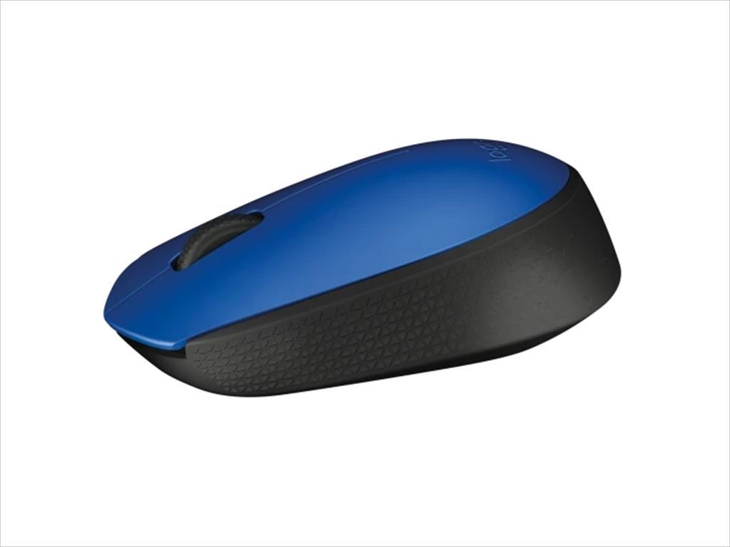 MOUSE WIRELESS USB LOGITECH M171 Blue/Black 910-004640 07062