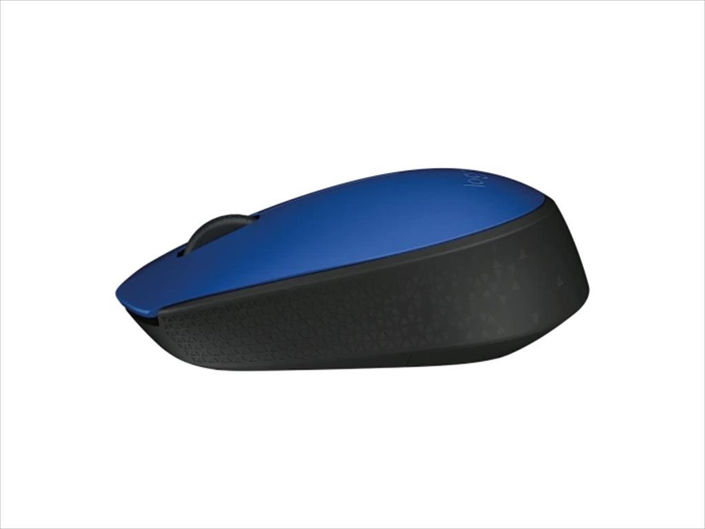 MOUSE WIRELESS USB LOGITECH M171 Blue/Black 910-004640 07062
