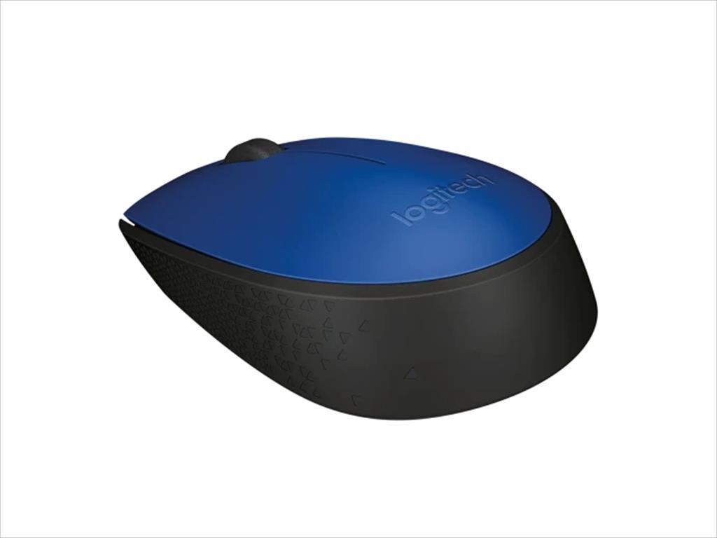 MOUSE WIRELESS USB LOGITECH M171 Blue/Black 910-004640 07062