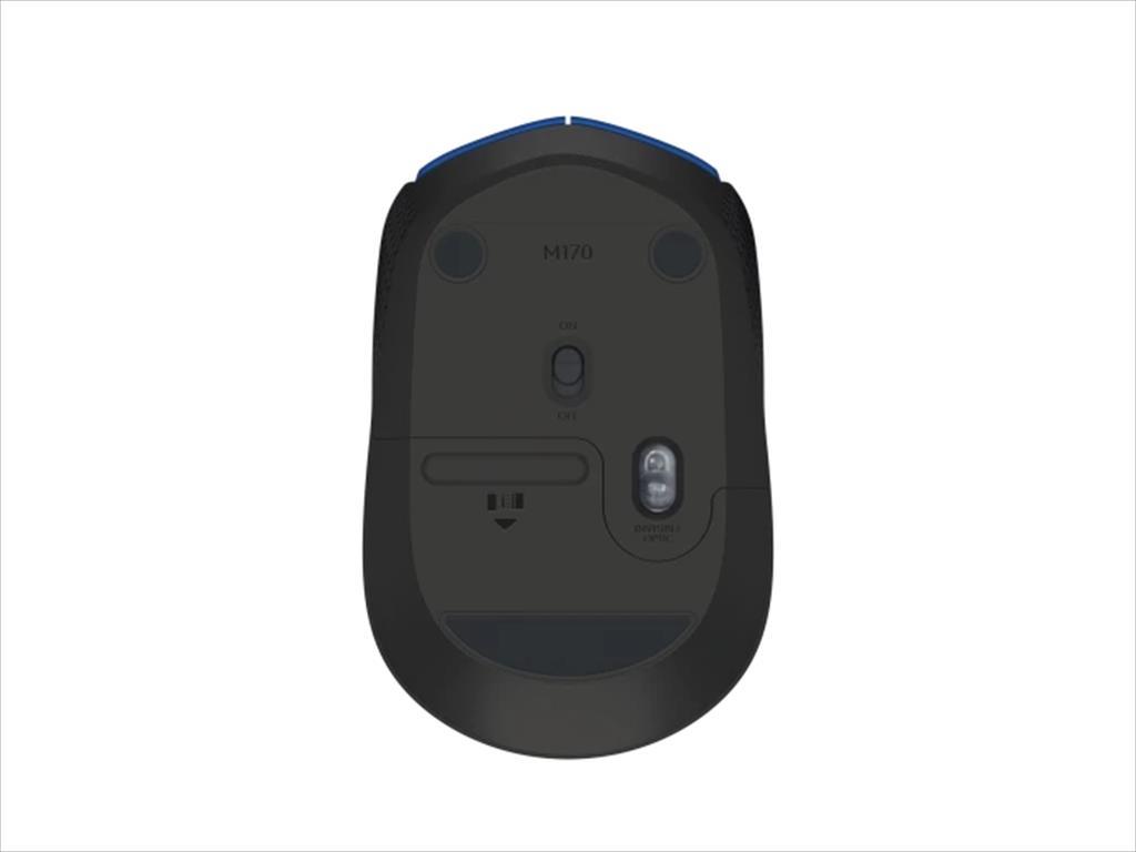 MOUSE WIRELESS USB LOGITECH M171 Blue/Black 910-004640 07062