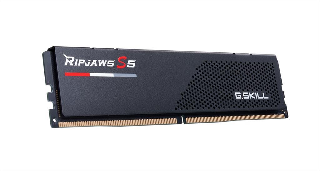 RAM DDR5 64GB(2x32GB) 6400MHz CL32 G.SKILL Ripjaws S5 Intel XMP Black F5-6400J3239G32GX2-RS5K 03549