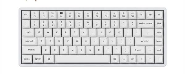 KEYBOARD MECHANICAL KEYCHRON K2 PRO QMK/VIA HS ALUMINIUM RGB LED 75% Keychron K Pro Red switch Multi-Device (Wired+Bluetooth), White, K2P-Q1