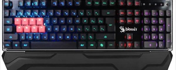 KEYBOARD WIRED USB A4TECH B3370R SEMI-MECHANICAL, RGB