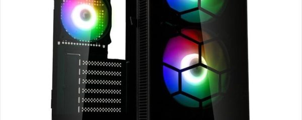 CASE KOLINK ATX OBSERVATORY MX Glass ARGB w/Tempered glass, 2x140mm, 3x120mm UMBRA A-RGB fan, w/o OD DVD, black