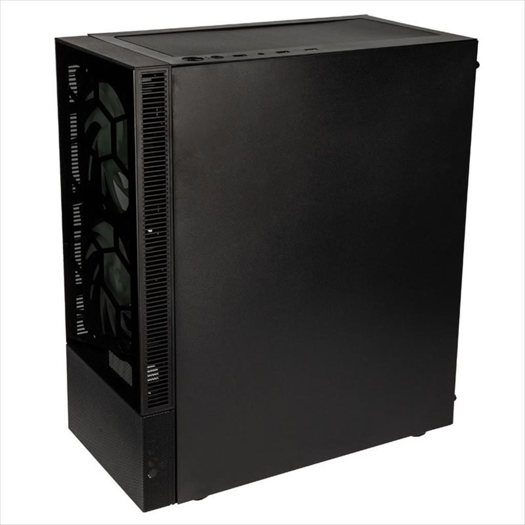 CASE KOLINK ATX OBSERVATORY MX Glass ARGB w/Tempered glass, 2x140mm, 3x120mm UMBRA A-RGB fan, w/o OD DVD, black 02440