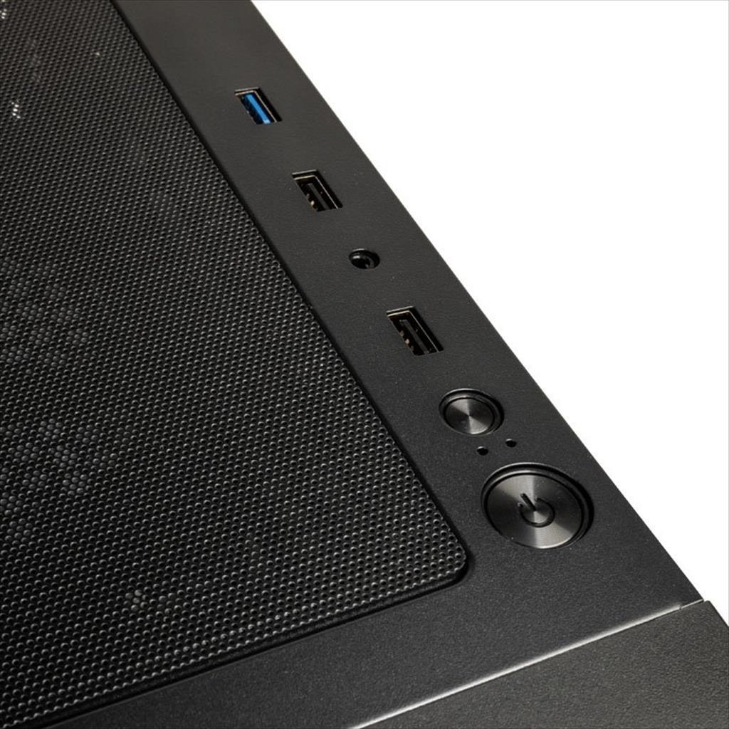 CASE KOLINK ATX OBSERVATORY MX Glass ARGB w/Tempered glass, 2x140mm, 3x120mm UMBRA A-RGB fan, w/o OD DVD, black 02440