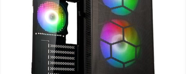 CASE KOLINK ATX OBSERVATORY MX Mesh ARGB w/Tempered glass, 2x140mm, 3x120mm UMBRA A-RGB fan, w/o OD DVD, black