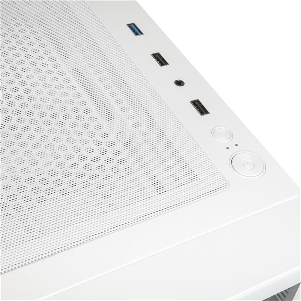 CASE KOLINK ATX OBSERVATORY MX Glass ARGB w/Tempered glass, 2x140mm, 3x120mm UMBRA A-RGB fan, w/o OD DVD, white 02442