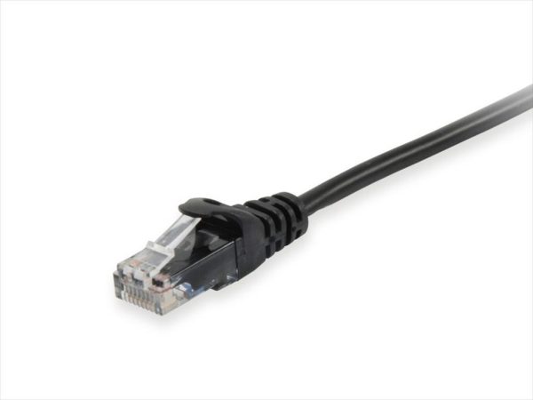 Cables net patch utp cat6 0.5m black equip