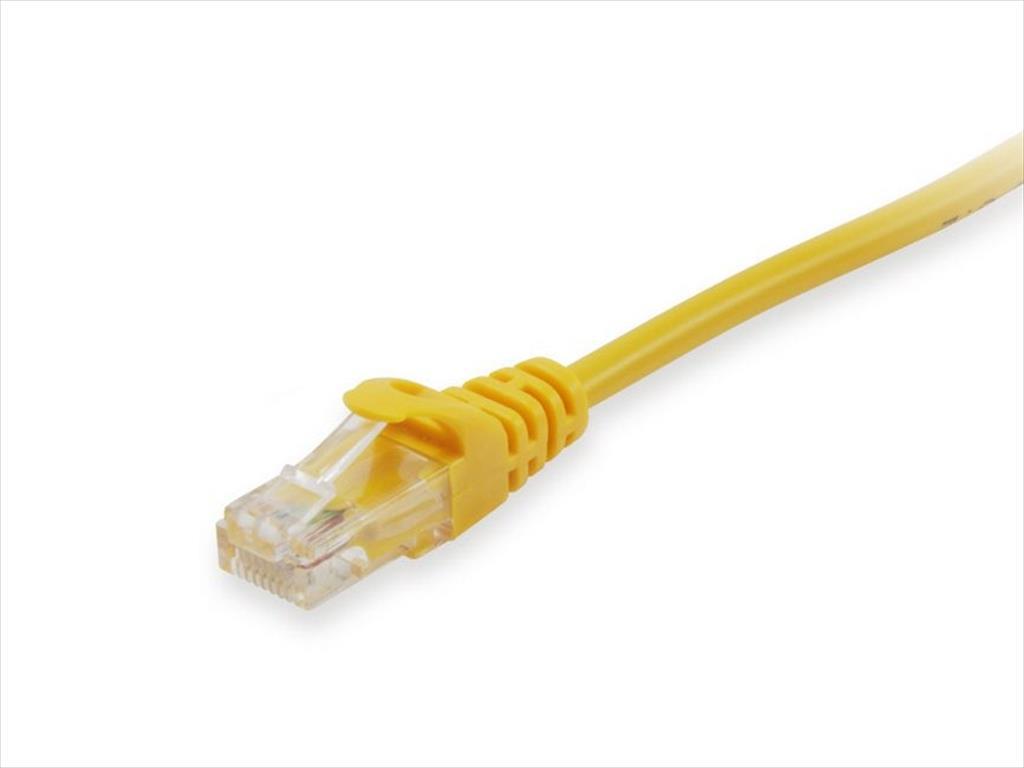 CABLES NET PATCH UTP CAT6 0.5m YELLOW EQUIP 13447