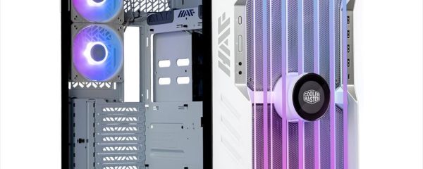 CASE COOLER MASTER E-ATX HAF 700 EVO, 2x200mm ARGB, 3x120mm ARGB,7X PWM and 5X ARGB HUB, Vertical Holder V3, LCD Assistant, White, H700E-WGNN-S00