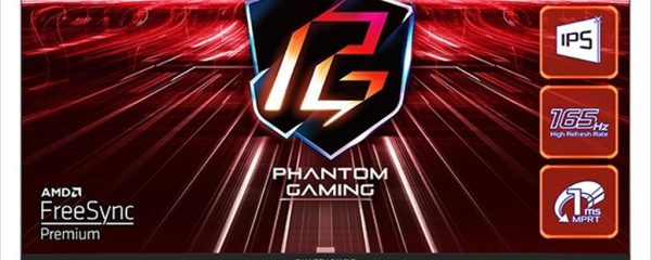 MONITOR 27" ASROCK PHANTOM GAMING PG27FF1A, 1920 x 1080 at 165 Hz, IPS , AMD FreeSync Premium, 1ms, 2xHDMI 2.0, 1x DP, Swivel+Tilt, Speaker: 2Wx2