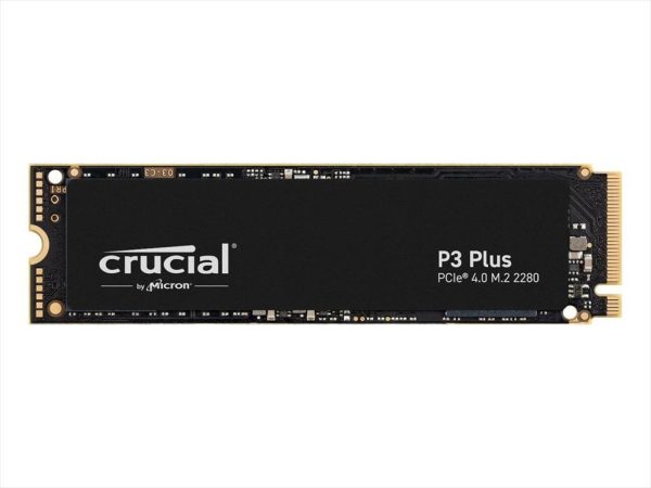 Ssd m.2 1tb crucial p3 plus m.2 nvme pcie gen4 5.000/3.600mb/s, ct1000p3pssd8